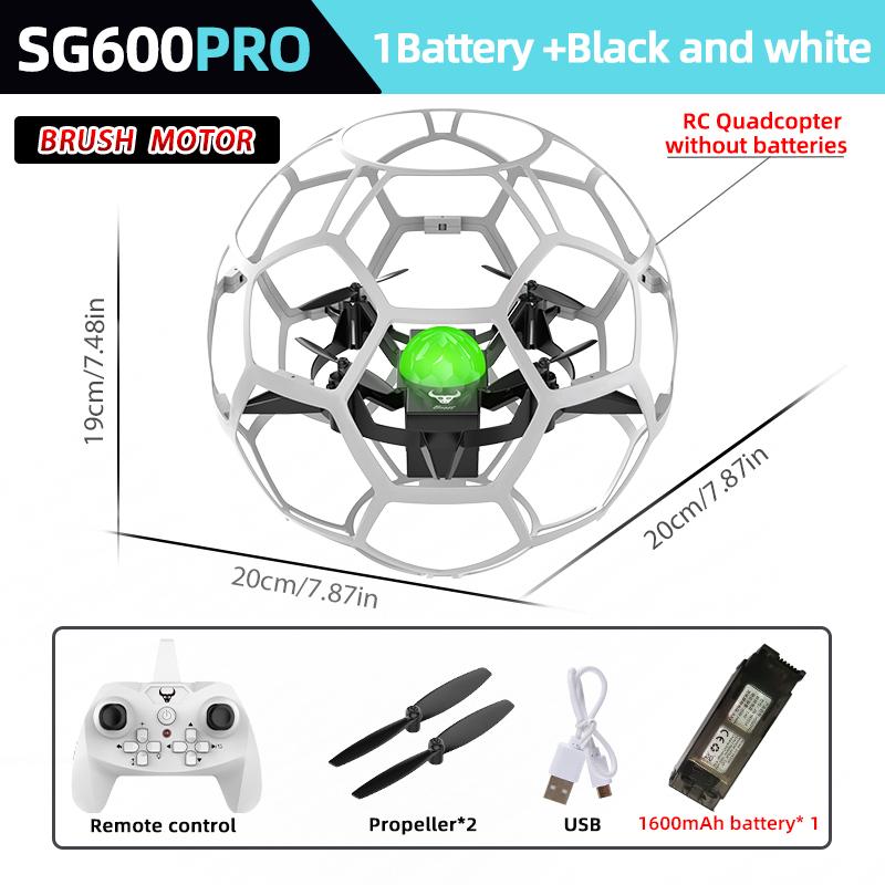 Originální SG600 MAX 2.4G RC Závodní Fotbalový Drone 3D Plná Ochrana Tlaková Výška Bezuhlíkový Dálkově Ovládaný Kvadrokoptéra pro Děti Dospělé