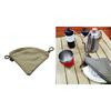 Versatile Coffee Paper Filter Holder Waterproof Fabric Storage Bag Filters Bags