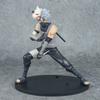 18CM Anime Naruto Shippuuden Hatake Kakashi Mask Kunai Dress Up Model Toy Gift Collection Action Figure For Kids PVC