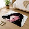 Anime K-Kakegurui J-Jabami Yumeko Anti?Slip Floor Mat Short Plush Rug Mat Soft Comfortable Machine Washable Home Decor