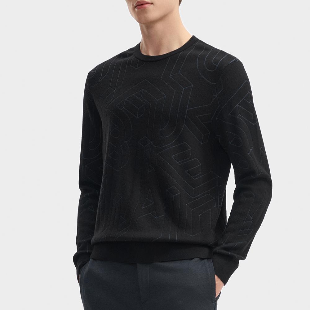 New FILA Knitwear Men's Black F11M442403FBK