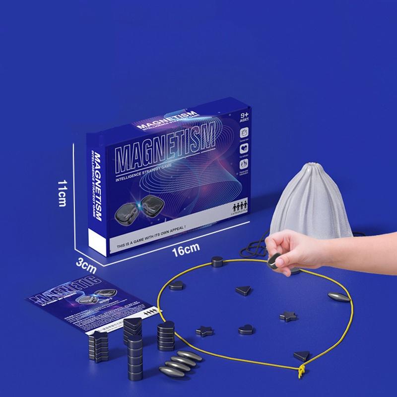 Magnetic Effect Chess Interactive Logic Game For Children Enhance Critical Thinking Skills Magnetic Stone Material