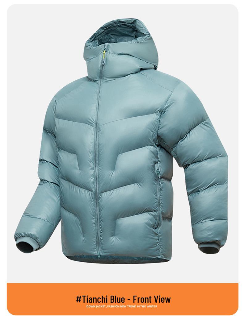 GT5000 Унисекс Ультралегкая Теплая Пуховая Куртка с Капюшоном M