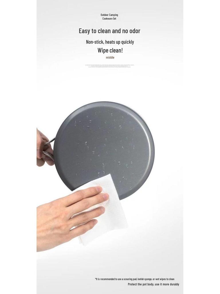 Borsa per riporre set da cucina da esterno: Organizzatore Pieghevole per Utensili, Pentole, Bollitore, Padella, Pentola per Zuppa e Accessori per Fornelli.