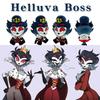Helluva Boss Stolas Knuffel Schattige Pluche Pop Anime Verzamelspeelgoed Cadeau voor Fans Kinderen