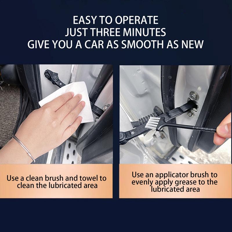 Car Sunroof Grease 80g Car Window Track Lubricant Grease Multi-Purpose Long-Lasting Temperature Resistant Sliding Track Grease