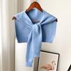 New Stripe Fake Collar Women Detachable Collars Black White Candy Color Faux Col Chemisie Removable Ties Women Navy Collar Shawl