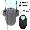Male Masturbator Cup Erotic with Bullet Vibrator Delay Ejaculation Penis Sleeve Vibrators Sex Toy For Men Glans Trainer 8 Modes 12 Speeds
