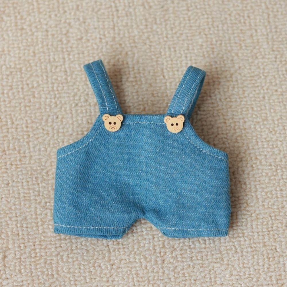 DIY Verkleiden Idol Puppen Hosen Cord Jeans Latzhosen Kinderspielzeug Geschenk Freizeitkleidung