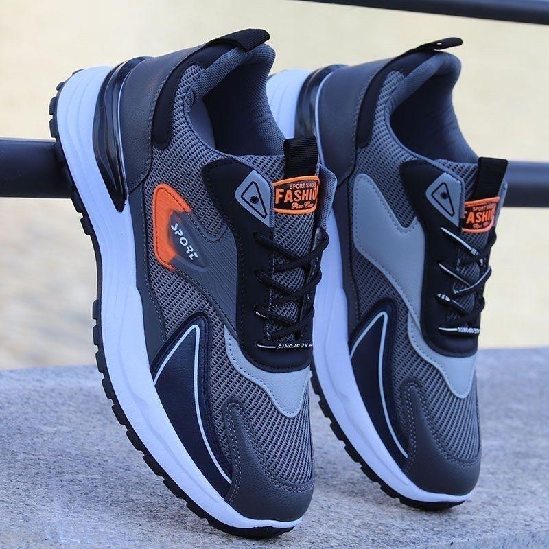 Men's shoes new men's summer casual shoes men's versatile fly-woven mesh sneakers men's thin breathable running shoes
