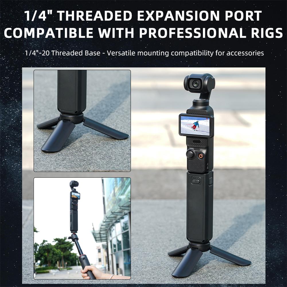 For DJI Osmo Pocket 3 Portable Battery Hand Grip Lightweight Action Camera Fast Charging Handle Camera Handheld Power Bank