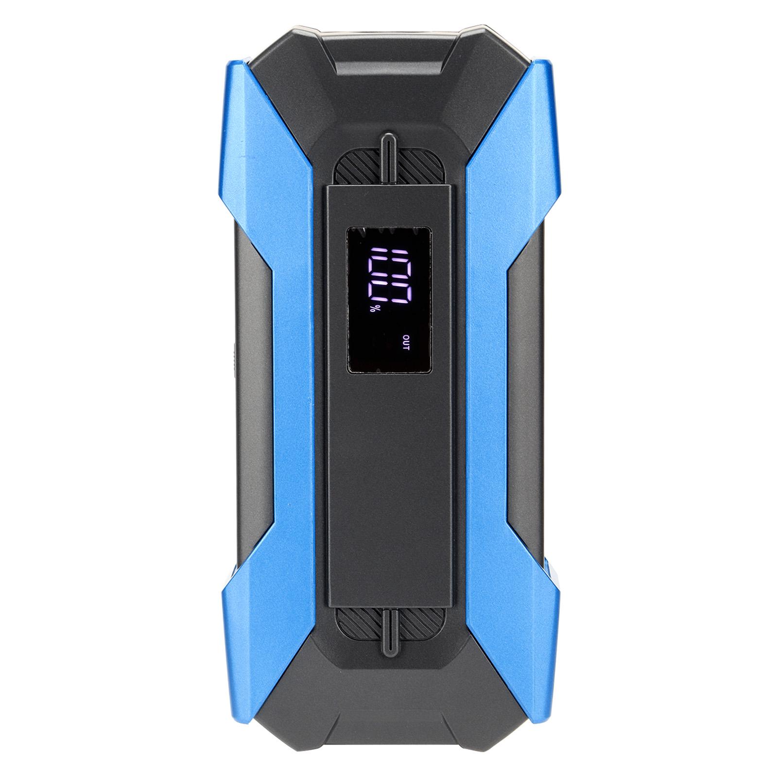 

Автомобильный стартер 1500A 12000mAh портативный автомобильный аккумуляторный пусковой бокс со светодиодной подсветкой USB порт типа C для 7L газа