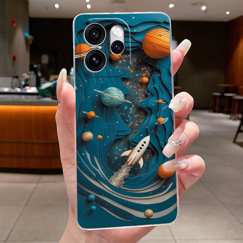 For OPPO Reno 15F 5G Case CPH2801 Clear Fashion Butterfly Flower Soft TPU Silicone Cover For OPPO Reno15 F Reno 15 FS Phone Case