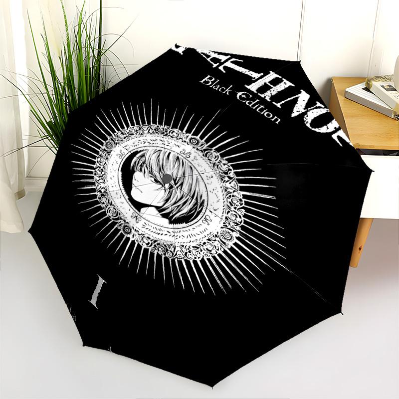 Shadows Power: Tale Destiny Folding Umbrella Suitable for All Seasons Durable Sun Umbrella Umbrella Travel