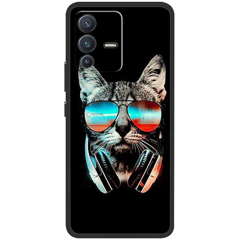 Case For Vivo V23 5G Cover V23 Pro Silicone Soft Protective Back Cases for Vivo V 23 5G Case V2130 V2132 V23Pro TPU Bumper Bag