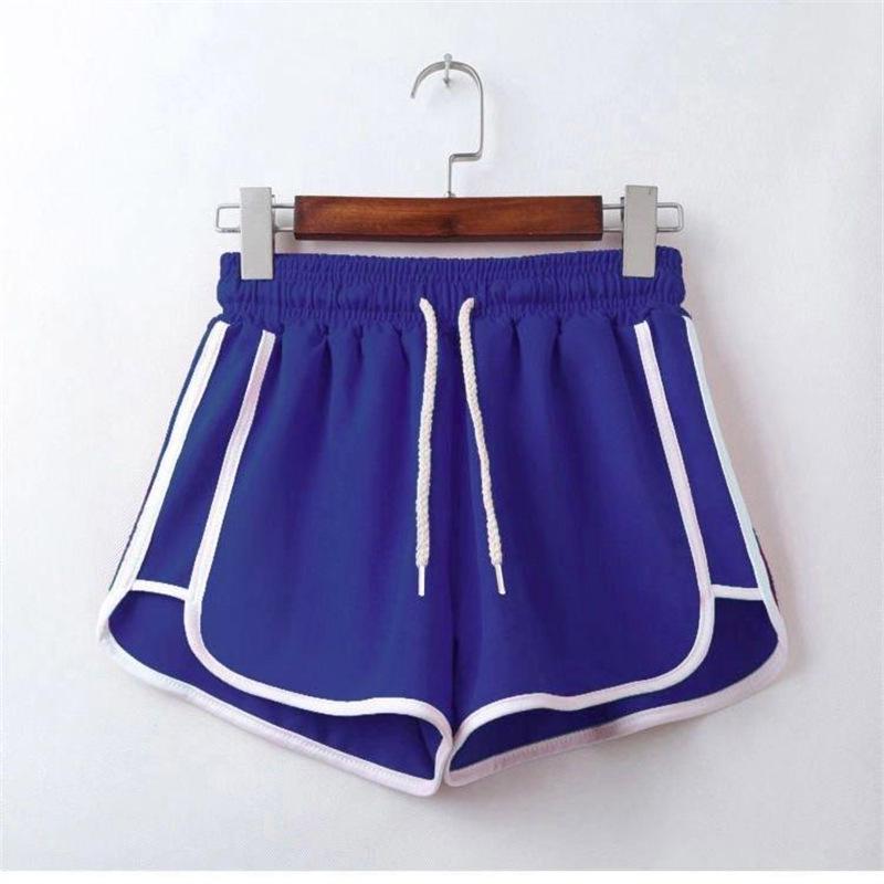Women's High-Waisted A-Line Sports Shorts – Summer Thin, Three-Quarter Length, Slim, Loose, Casual Outerwear