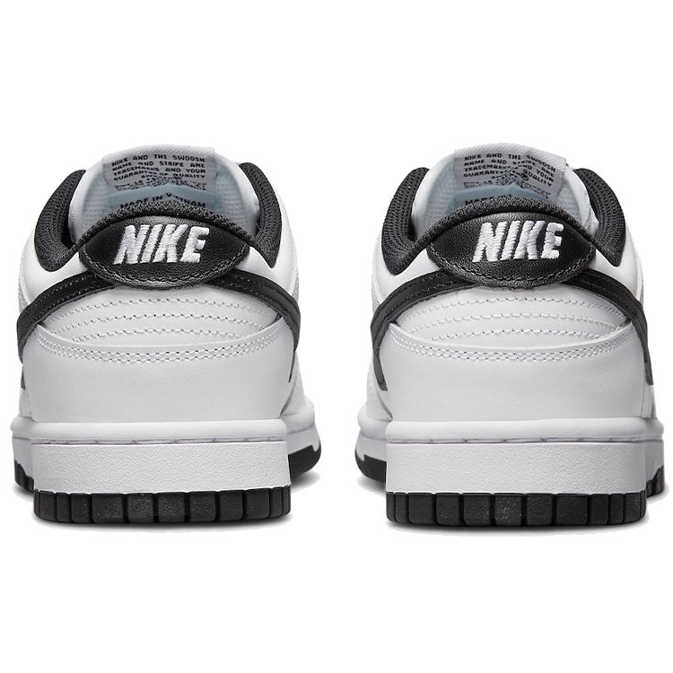 Nike  Dunk Low White Black Women Sneakers DD1503-113