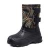 Men's High-Top Snow Boots: Waterproof, Non-Slip, Plus Velvet Thickened Cotton, Slip-On Design