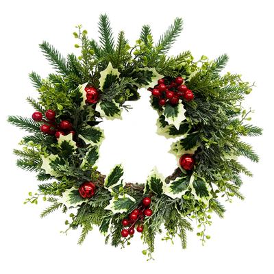 Christmas Home Decoration Wreath Door Decoration Window Prop Arrangement Decorative Door Hanging Christmas Wreath