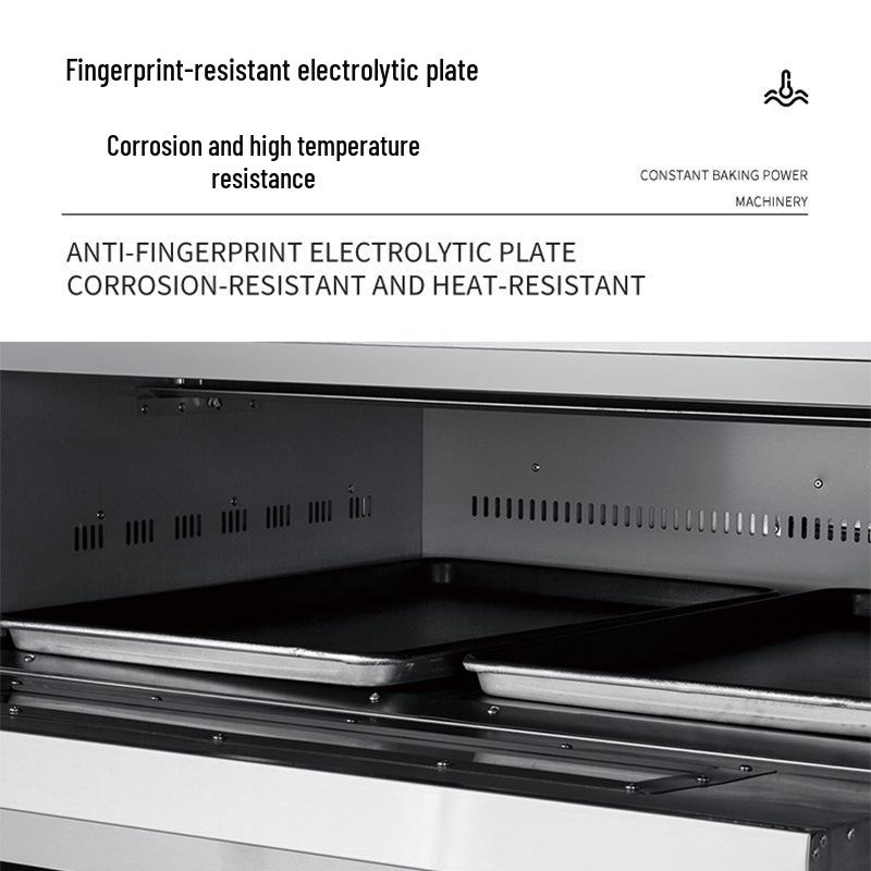 Commercial Double-Layer Gas Oven for Large-Capacity Pizza & Bread - 4/6/8 Trays