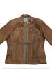 Women Jacket Suede Brown Handmade Lambskin Leather Genuine Biker Motorcycle Stylish