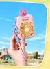 Dopamine Cartoon USB Rechargeable Silent Mini Handheld Fan with Long Battery Life