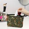 Fashion Animal Plant Print Makeup Bag Lightweight Travel Zipper Pouch Unisex Cosmetic Organizer For Women