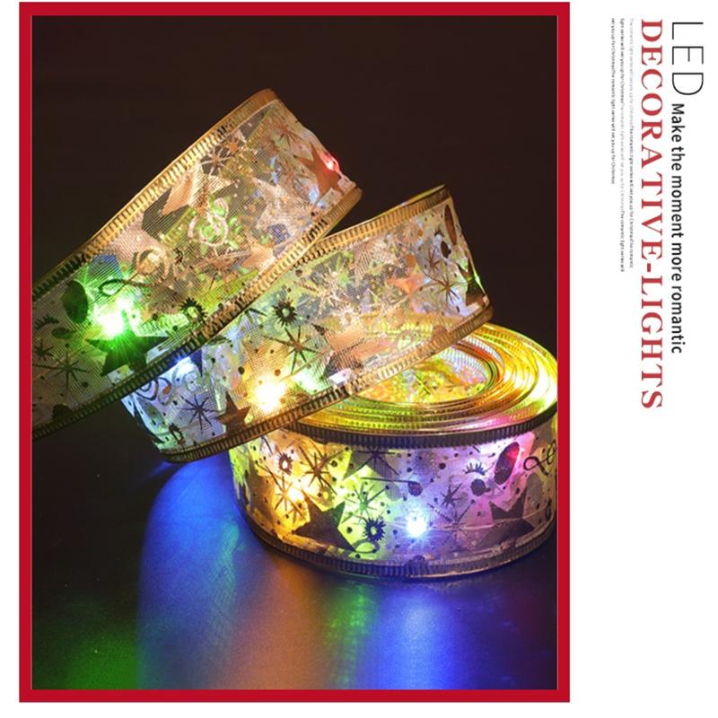 4m 40 Led Ribbon Fairy String Lights Safe Low Voltage Romantic Lamp For Christmas Tree Party