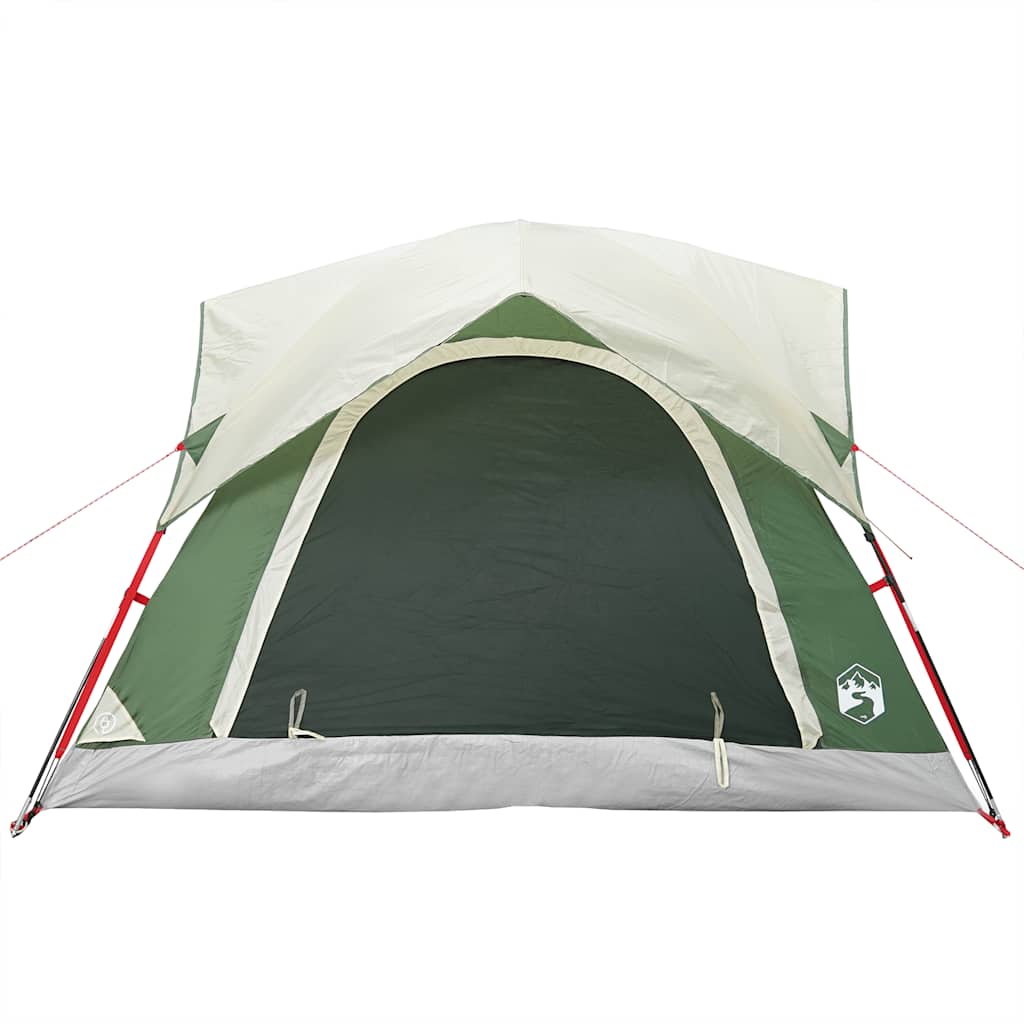Vidaxl Tourist Tent, 4-Person, Green, Waterproof