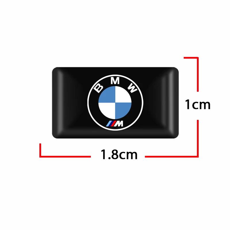 2025 Hot 10pcs Car logo steering wheel sticker Car Epoxy Sticker For BMW 50th Kith M Sticker X1 X3 X4 X5 X6 X7 e46 e90 f20 e60 e