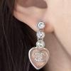 CHANEL Earrings Women's Silver 118009243