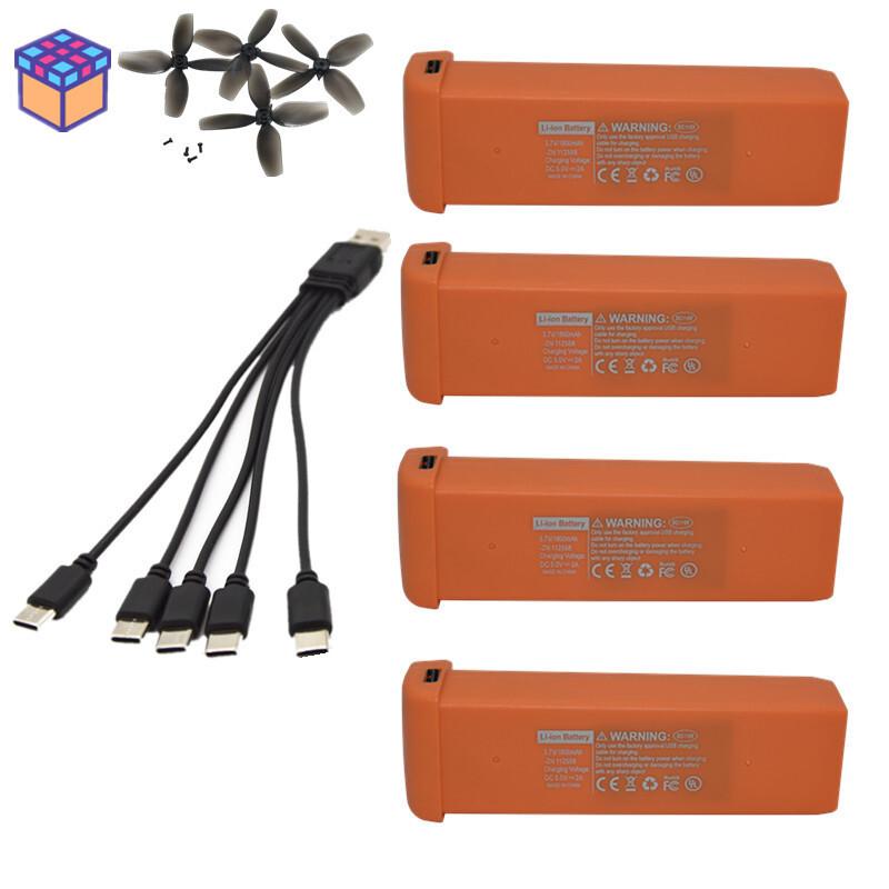 S156 Drone Original Battery 3.7V 1800mAh High-Capacity Rechargeable Li-Po Battery Battery/Charger Suits with Gift Propeller
