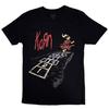 Men's Korn Follow The Leader Hopscotch T-shirt XX-Large Black