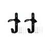 2 Pieces Saddle Hook Coated Hanger Metal Bridle for Horse Owners, Equestrians, Tack