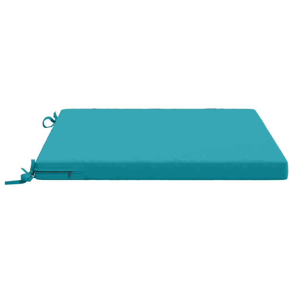 1 piece Seat Cushion SOEST 100percent  Polyester Turquoise