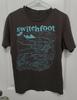 Switchfoot Tour Braun Mittleres T-Shirt Schwarz Erwachsenen Baumwollhemd WA222