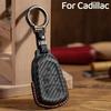 For Cadillac Xt5 Carbon Fiber Xt4 Xt6 Xts Ct4 Ct5 Ct6 Atsl Srt Shell Gt4 Car Key Cover
