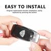 for Black Silver AFFALTERBACH Maybach Brabus Car Key Remote Accessories Key Case Shell Protective Sticker For Mercedes Benz AMG UYE6
