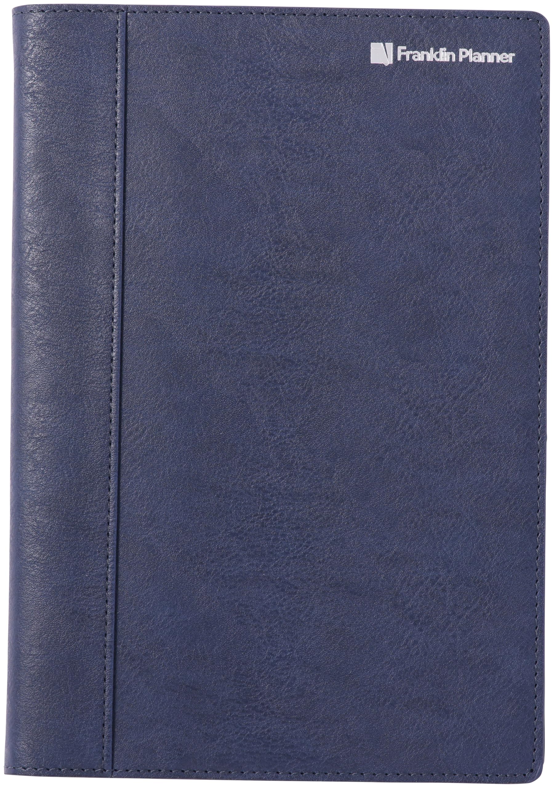 

Franklin Planner Organizer 1-Page-Per-Day 2026 January Start A5 PU Navy 86535 тёмно-синий