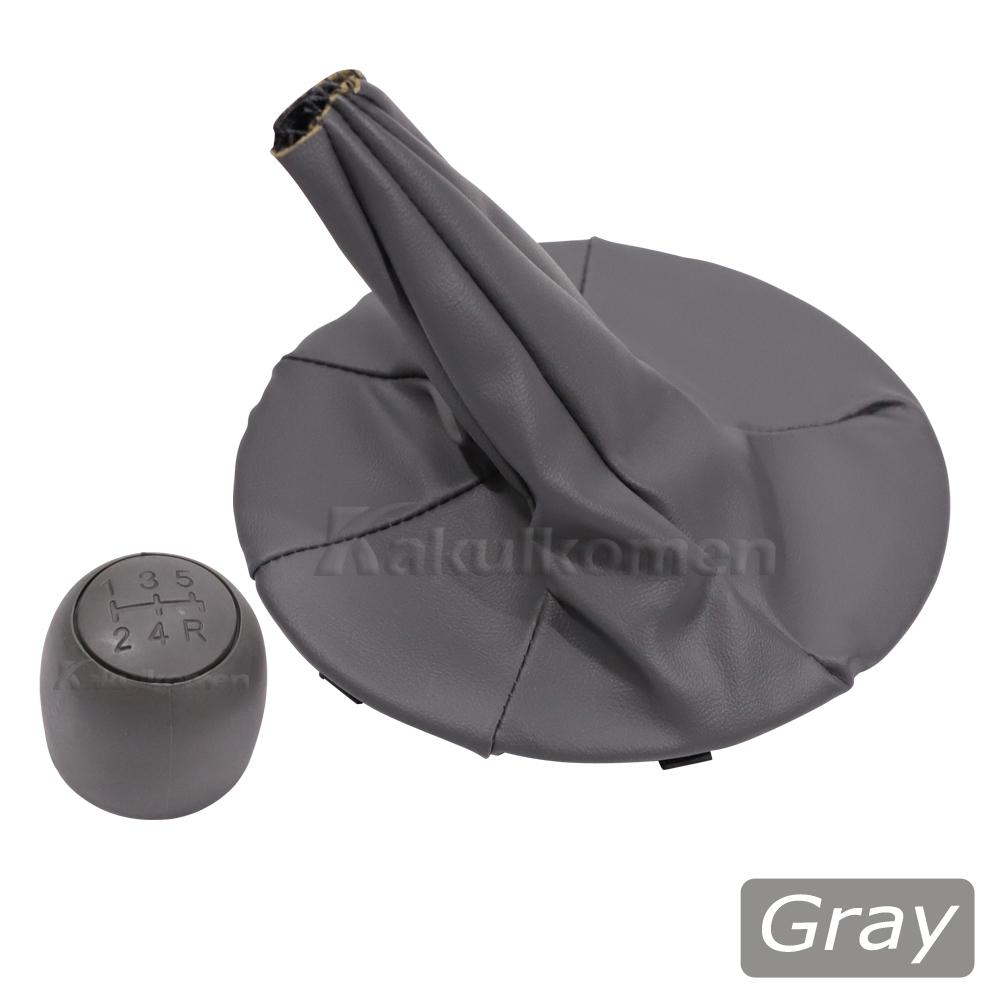Car Styling Gear Shift Knob Leather Collar Gaiter Boot Cover Case For FIAT PANDA 2003-2012 500 500C 2007-2013
