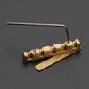 5 String Basses Nut Adjustable Brass Roller Nut for Electric Acoustics Basses