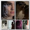 Priscilla Filmový plakát Priscilla (2023) Klasický Film Scéna Umění Plakát Malba na Plátně Nástěnné Tisky Obrázek pro Pokoj Domácí Dekorace