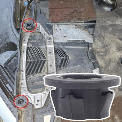 Automašīnas dzinēja pārsega uzmavas, stiprinājuma buferis priekš Benz S204 W212 S212 X164 X218 W166 W221 W463 W639 V251 6420940785