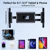 Mount Tablet Stand Stretchable Arm Cell Phone Wall Holder Adjustable Nailed Wall Stand For Phone Universal 4.7-13 Inch