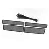 Mittleres Sieb Gitter Frontgrill Gitter für Toyota RAV4 2016 2017 2018 2019 Frontgrill Gitter Abdeckung Edelstahl Zubehör