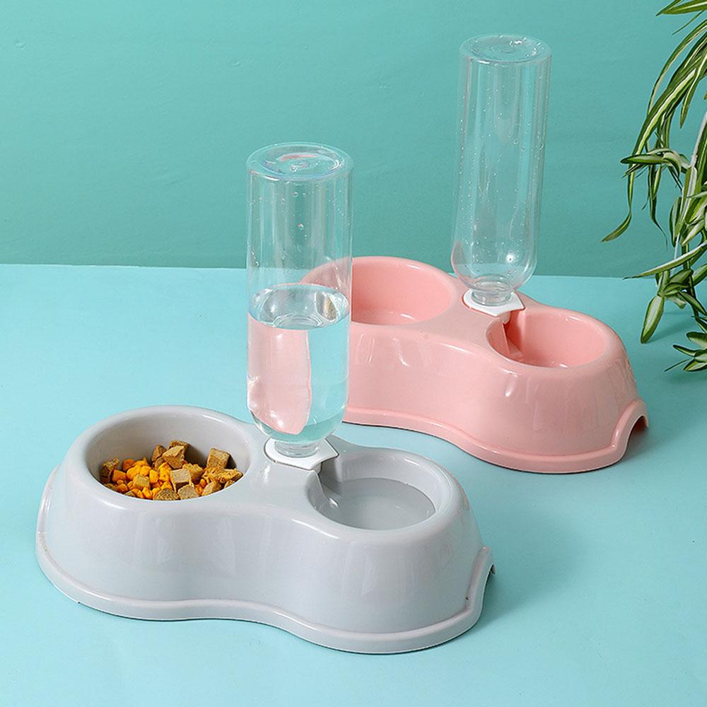 2-in-1 Pet Water Dispenser & Bowl - Dual-Use Feeding Tool for Cats and Dogs, Pet Supplies