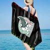 Mexiko Fußball-Emblem Mikrofaser Strandtuch, Leicht und Schnelltrocknend, für Sommerreisen, Strand-Essential, Schwimmbad