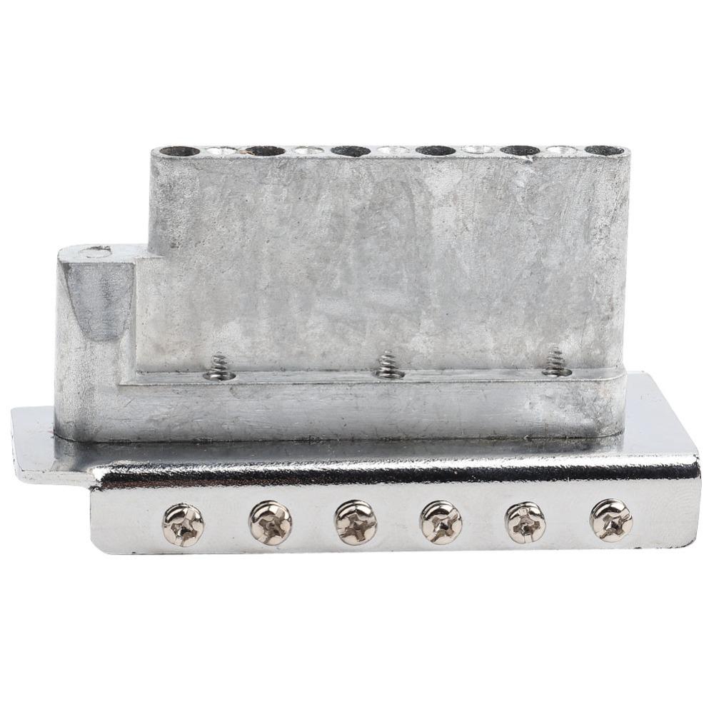 Ponte Tremolo per Chitarra con 6 Viti Finitura Cromata Ponte Tremolo Vintage Riparazione Chitarra