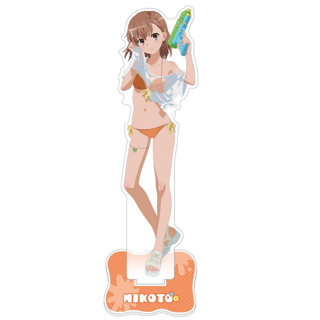 

Anime A Certain Scientific Railgun 15cm Acrylic Stand Mikoto Misaka Kuroko Shirai Character Peripheral Collectible Gift for Fans 15 cm