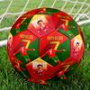 Cristiano Ronaldo Cr7 Action Soccer Ball Size 5 Football Machine Sewn Indoor/Outdoor Universal Football for Football Accessories